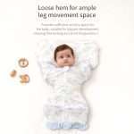 Baby Sleep Sack – Soft Cotton Wearable Blanket for Safe & Cozy All-Night Sleep